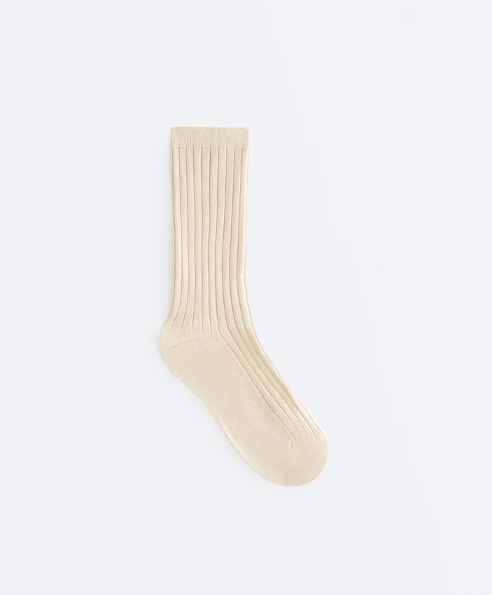 Classic Rib Silk Blend Sock Classic Rib Silk Blend Sock