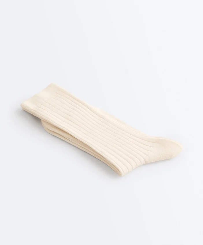 Classic Rib Silk Blend Sock Classic Rib Silk Blend Sock