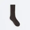 Classic Rib Silk Blend Sock