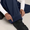Cocoon Trousers with Side Pleat and Brushed Modal
