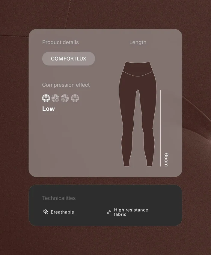 Comfortlux 65Cm Maternity Leggings Comfortlux 65Cm Maternity Leggings
