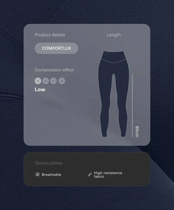 Comfortlux 65Cm Maternity Leggings Comfortlux 65Cm Maternity Leggings