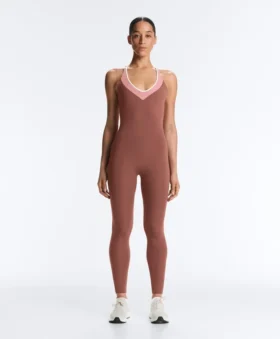Comfortlux Block Long Jumpsuit Comfortlux Block Long Jumpsuit