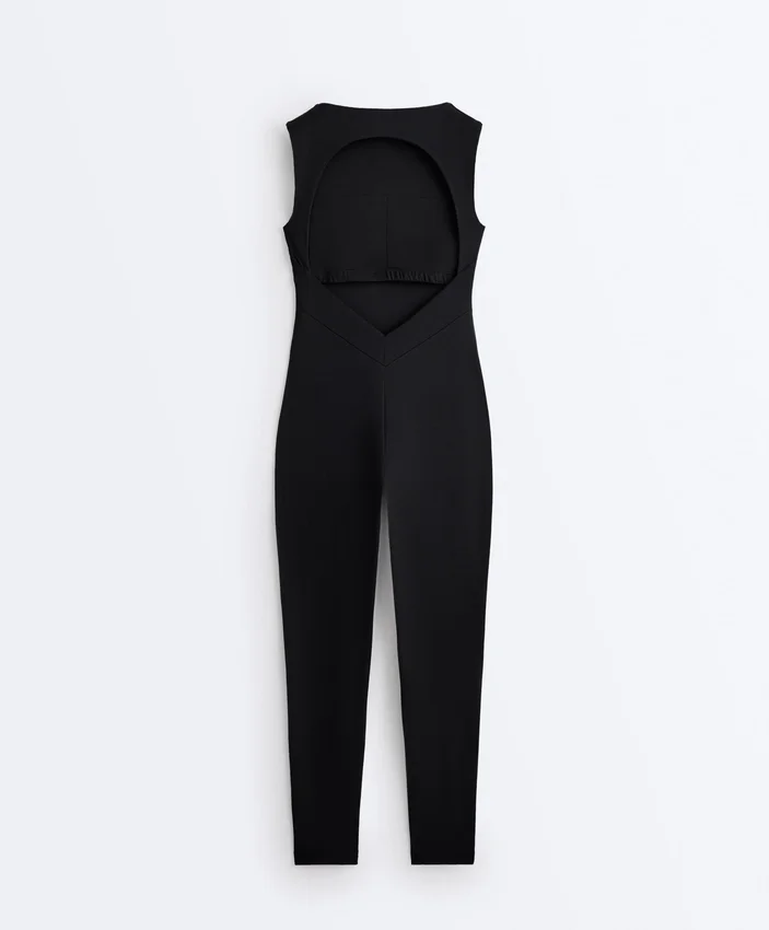 Comfortlux Boat Neck Long Jumpsuit Comfortlux Boat Neck Long Jumpsuit