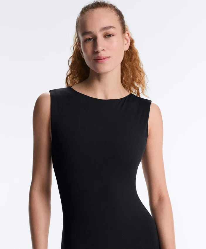 Comfortlux Boat Neck Long Jumpsuit Comfortlux Boat Neck Long Jumpsuit