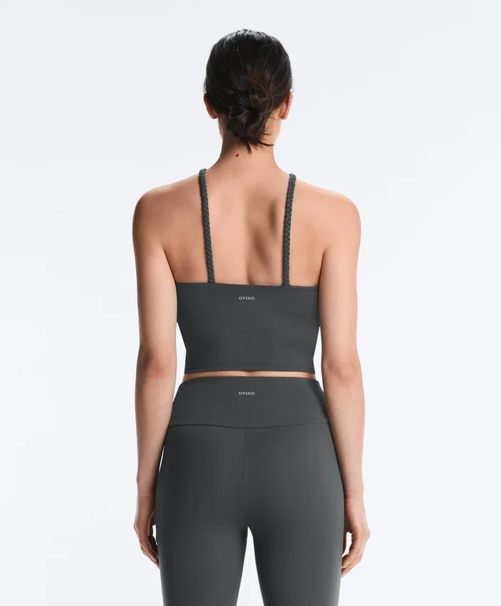 Comfortlux Braided Halter Tank Top Comfortlux Braided Halter Tank Top