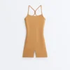 Comfortlux Braided Short Jumpsuit Comfortlux Braided Short Jumpsuit