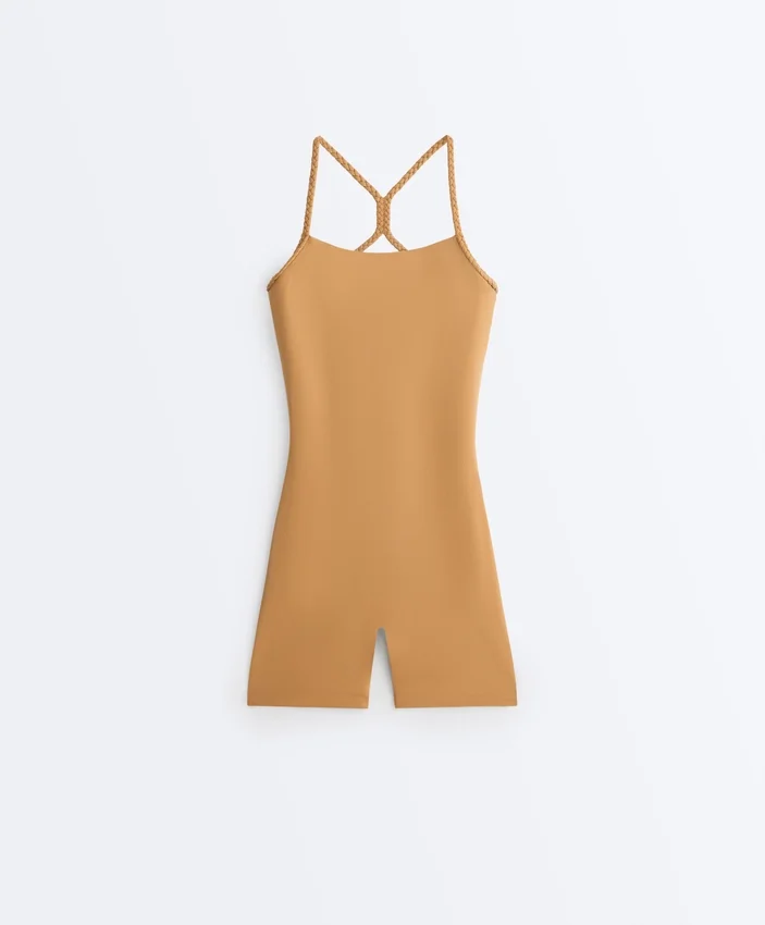 Comfortlux Braided Short Jumpsuit Comfortlux Braided Short Jumpsuit