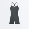 Comfortlux Braided Short Jumpsuit