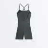 Comfortlux Braided Short Jumpsuit