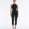 Comfortlux Capri Jumpsuit with Belt Comfortlux Capri Jumpsuit with Belt