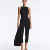 Comfortlux Capri Jumpsuit with Belt Comfortlux Capri Jumpsuit with Belt