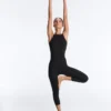 Comfortlux Capri Jumpsuit with Belt Comfortlux Capri Jumpsuit with Belt