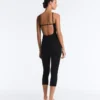 Comfortlux Capri Jumpsuit with Belt Comfortlux Capri Jumpsuit with Belt