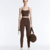 Comfortlux Contrast Crossover Back Tank Top Comfortlux Contrast Crossover Back Tank Top