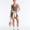 Comfortlux Crossover Short Jumpsuit Comfortlux Crossover Short Jumpsuit