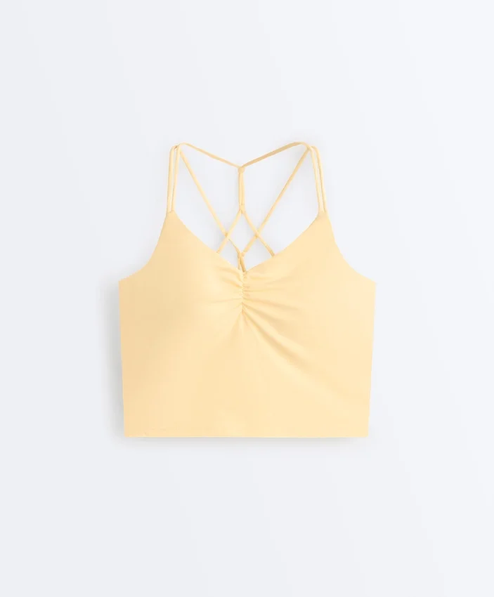 Comfortlux Crossover Strap Tank Top Comfortlux Crossover Strap Tank Top