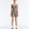 Comfortlux Gingham Short Jumpsuit Comfortlux Gingham Short Jumpsuit