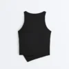 Comfortlux Halterneck Tank Top with Hemstitch Comfortlux Halterneck Tank Top with Hemstitch
