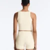 Comfortlux Halterneck Tank Top with Hemstitch Comfortlux Halterneck Tank Top with Hemstitch