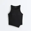 Comfortlux Halterneck Tank Top with Hemstitch Comfortlux Halterneck Tank Top with Hemstitch