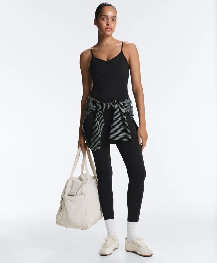 Comfortlux Hemstitch Long Jumpsuit Comfortlux Hemstitch Long Jumpsuit