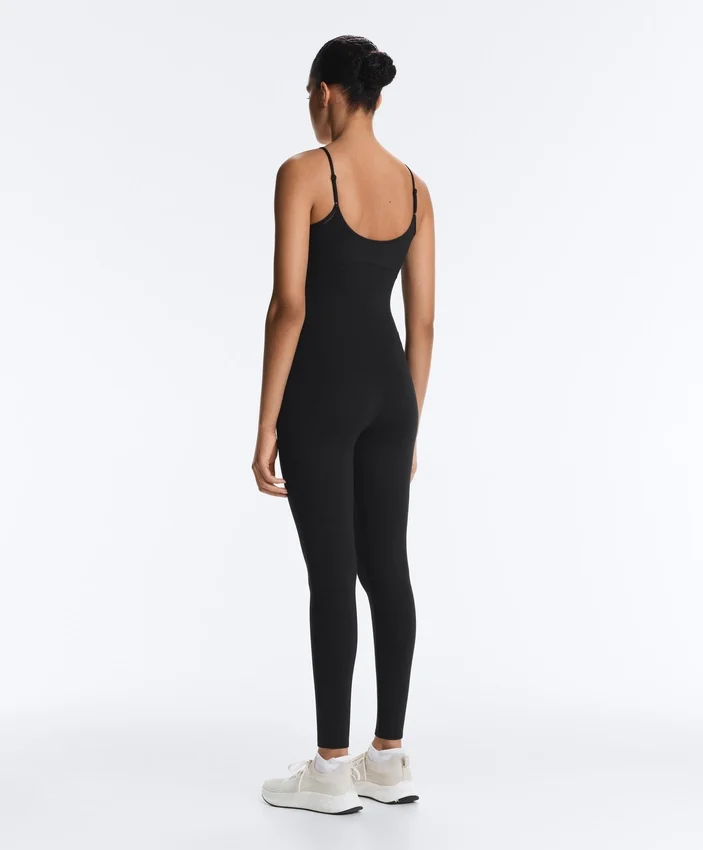 Comfortlux Hemstitch Long Jumpsuit Comfortlux Hemstitch Long Jumpsuit
