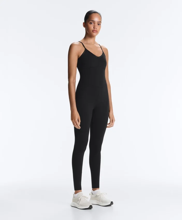 Comfortlux Hemstitch Long Jumpsuit Comfortlux Hemstitch Long Jumpsuit