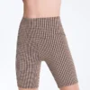 Comfortlux High-Rise 20Cm Gingham Biker Leggings Comfortlux High-Rise 20Cm Gingham Biker Leggings
