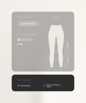 Comfortlux High-Rise Ankle-Length Leggings Comfortlux High-Rise Ankle-Length Leggings