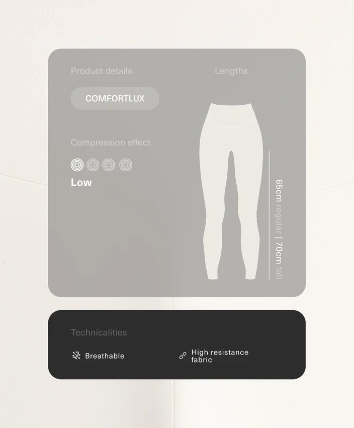 Comfortlux High-Rise Ankle-Length Leggings Comfortlux High-Rise Ankle-Length Leggings