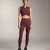 Comfortlux High-Rise Ankle-Length Rib Leggings Comfortlux High-Rise Ankle-Length Rib Leggings