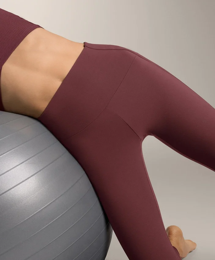 Comfortlux High-Rise Ankle-Length Rib Leggings Comfortlux High-Rise Ankle-Length Rib Leggings