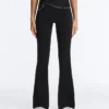 Comfortlux High-Rise Flare Trousers with Bow Comfortlux High-Rise Flare Trousers with Bow