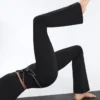 Comfortlux High-Rise Flare Trousers with Bow Comfortlux High-Rise Flare Trousers with Bow