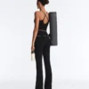 Comfortlux High-Rise Flare Trousers with Bow Comfortlux High-Rise Flare Trousers with Bow