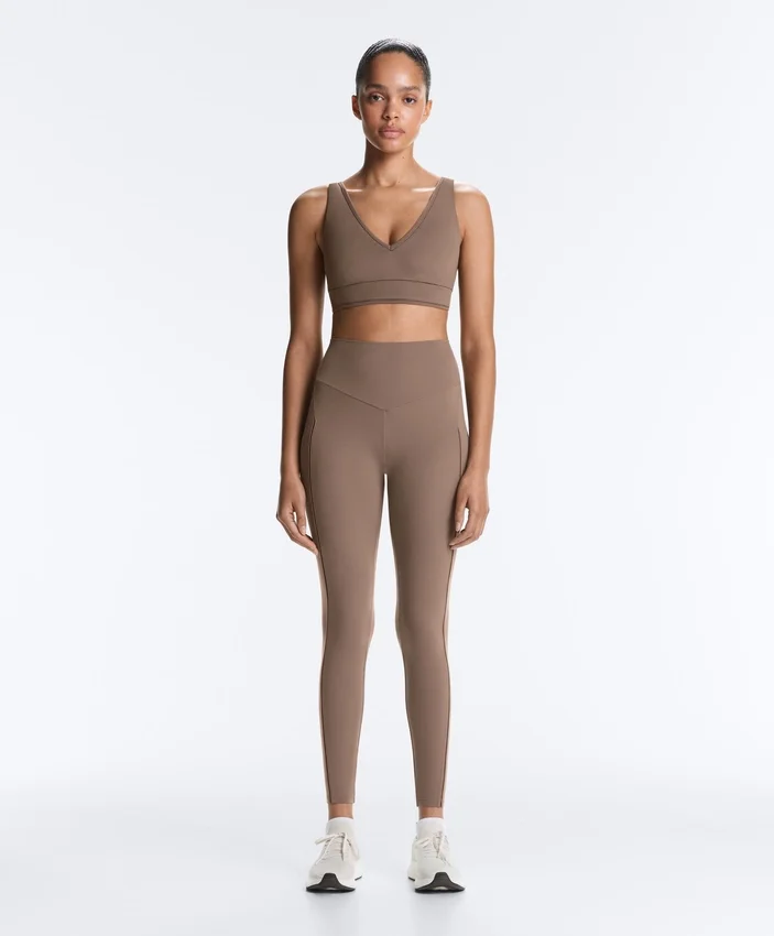 Medium-Support Comfortlux Sports Bra with Hemstitch Medium-Support Comfortlux Sports Bra with Hemstitch