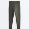 Comfortlux High Rise Rib Ankle-Length Leggings Comfortlux High Rise Rib Ankle-Length Leggings