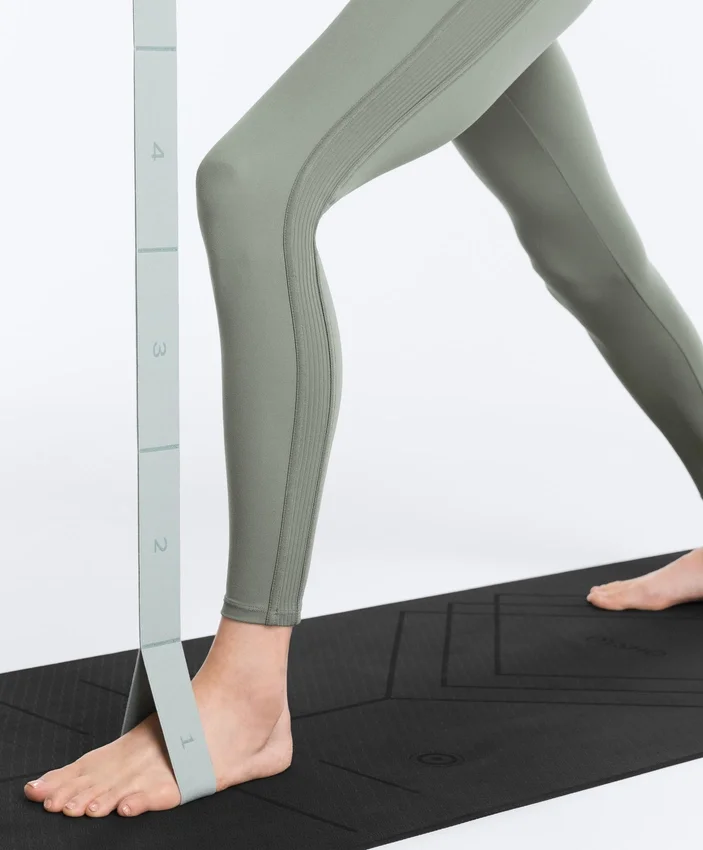 Comfortlux High Rise Rib Ankle-Length Leggings Comfortlux High Rise Rib Ankle-Length Leggings