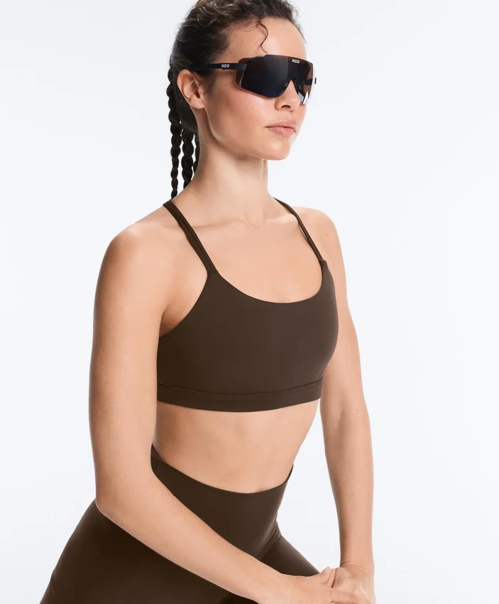 Comfortlux Light Support Sports Bra with Crossover Straps Comfortlux Light Support Sports Bra with Crossover Straps