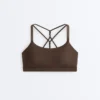Comfortlux Light Support Sports Bra with Crossover Straps Comfortlux Light Support Sports Bra with Crossover Straps