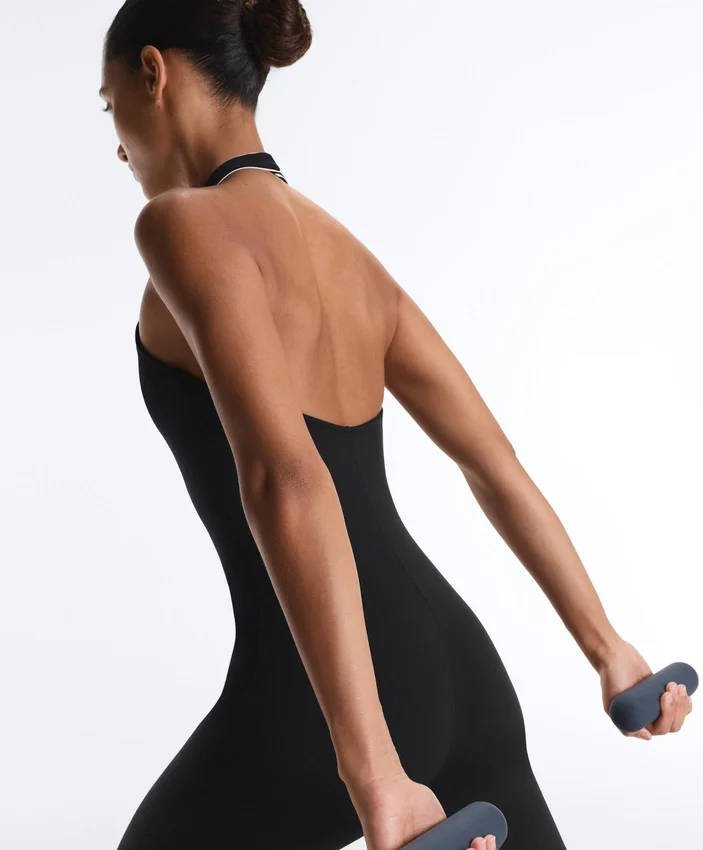 Comfortlux Long Jumpsuit with Tie Comfortlux Long Jumpsuit with Tie