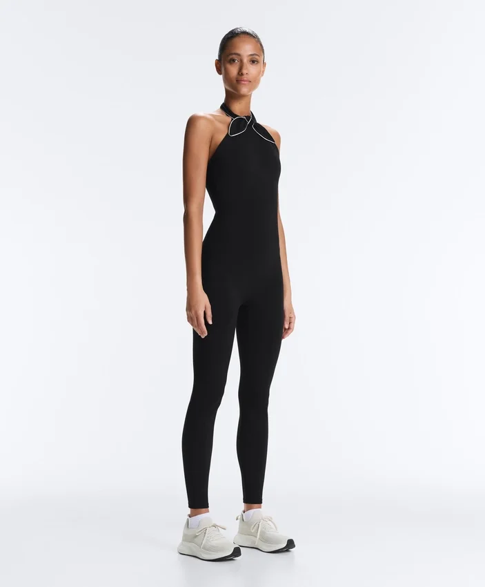 Comfortlux Long Jumpsuit with Tie Comfortlux Long Jumpsuit with Tie