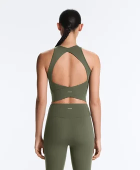 Comfortlux Open Back Halter Tank Top