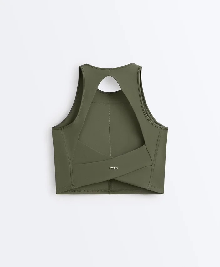 Comfortlux Open Back Halter Tank Top Comfortlux Open Back Halter Tank Top