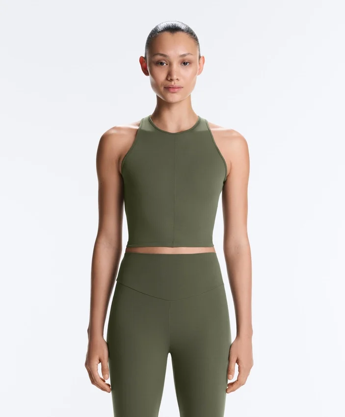 Comfortlux Open Back Halter Tank Top Comfortlux Open Back Halter Tank Top