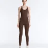 Comfortlux Piping Long Jumpsuit Comfortlux Piping Long Jumpsuit