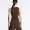 Comfortlux Piping Sleeveless Tank Top Comfortlux Piping Sleeveless Tank Top