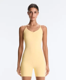 Comfortlux Short Jumpsuit with Knot Detail