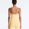 Comfortlux Short Jumpsuit with Knot Detail Comfortlux Short Jumpsuit with Knot Detail